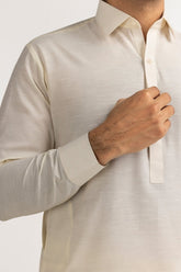 Slub Karandi Unstitched Fabric Blended-LF